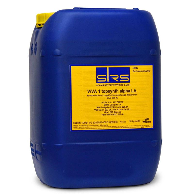 Моторное масло SRS Cargolub Tls Top 5W30 20л