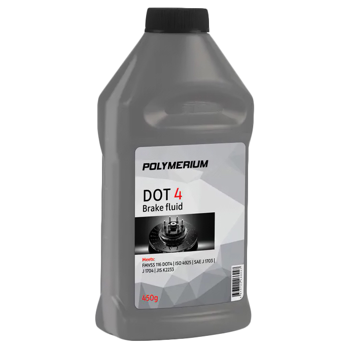 Тормозная жидкость Polymerium PLMDOT4045 DOT-4