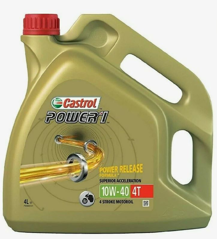 Масло моторное Power 1 4T 10W-40 4л Castrol - 1