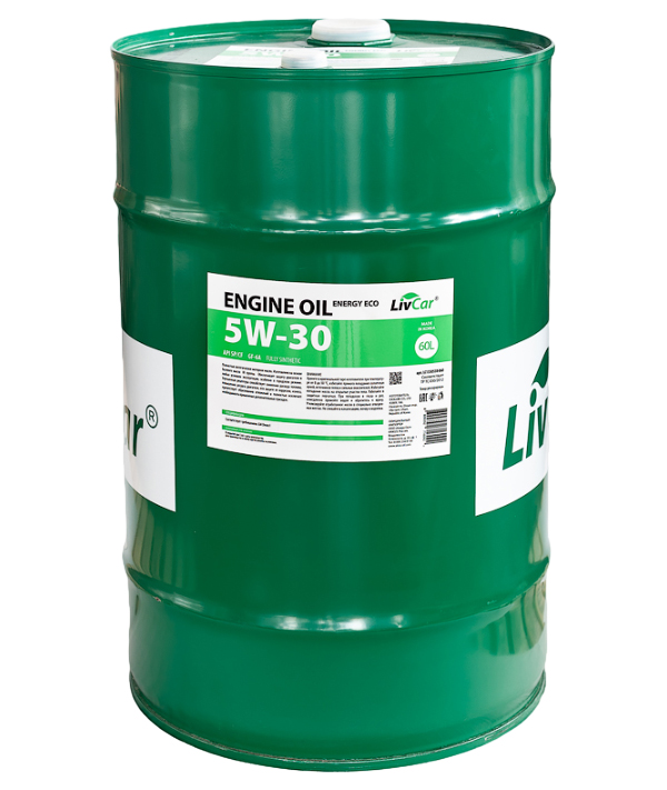 LivCar Масло Моторное 5W-30 Energy Eco Sp/Cf/Gf-6A (60Л)
