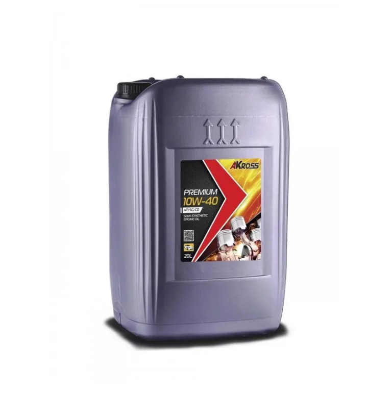 AKROSS PREMIUM PROGRESS 10W-40 SL/CF Масло моторное полусинтетическое 60L