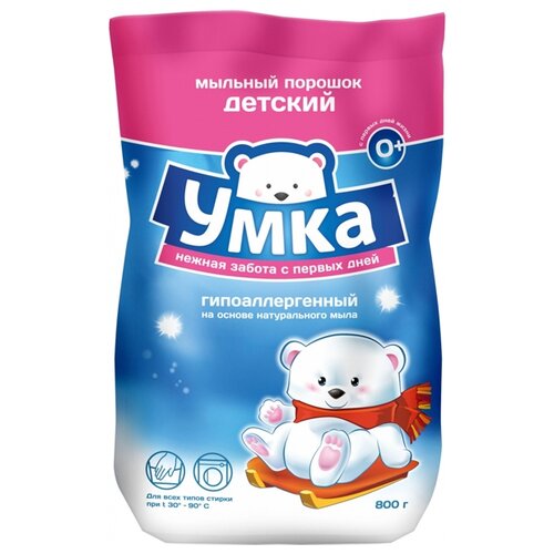 Стиральный порошок Умка Детский мыльный, 2.4 кг
