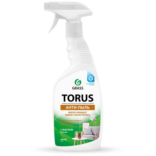 Grass Очиститель для мебели Torus Анти-пыль, 0.6 л