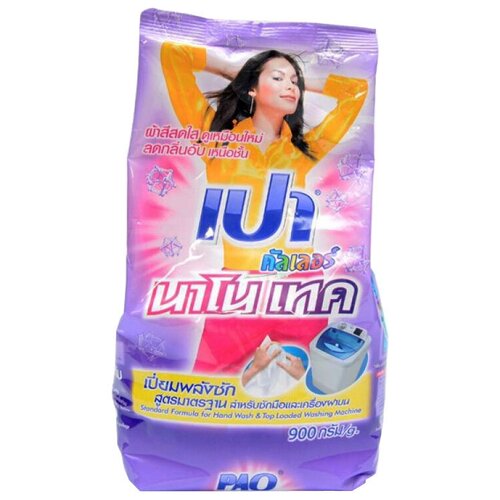 Стиральный порошок Lion Pao UV Color Nano Tech, 0.9 кг