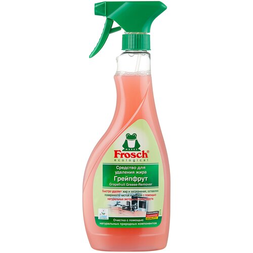 Чистящее средство для удаления жира Грейпфрут Frosch, 500 мл