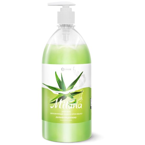 Grass Крем-мыло жидкое Milana Алоэ вера, 5 л