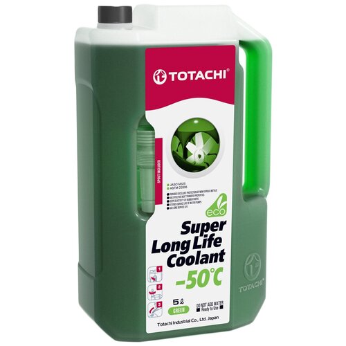 Антифриз TOTACHI SUPER LONG LIFE COOLANT 50 (Green) 1 л