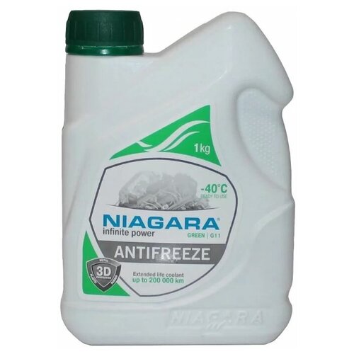 Антифриз NIAGARA Антифриз GREEN G11 -40 10 кг
