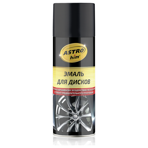 ASTROhim аэрозольная Эмаль для дисков графит, 520 мл