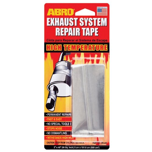 Герметик для ремонта автомобиля ABRO ER-400 серебристый