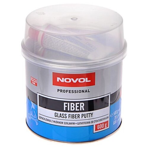 Комплект (шпатлевка, отвердитель) NOVOL FIBER 0.2 кг