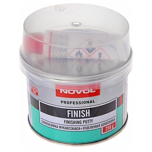 Комплект (шпатлевка, отвердитель) NOVOL FINISH 0.75 кг