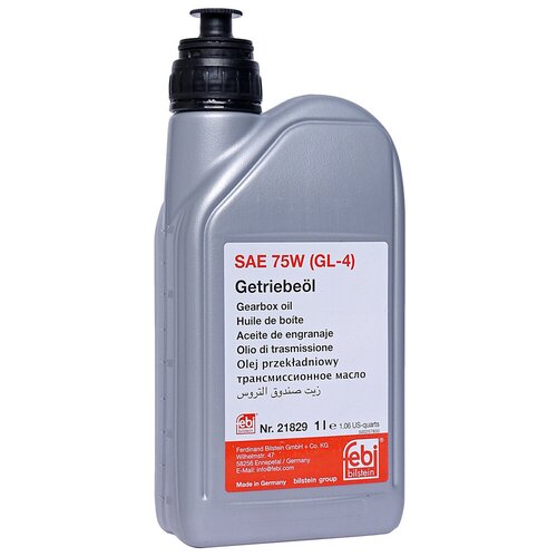 Масло трансмиссионное Febi Getriebeol SAE 75W, 75W, 1 л