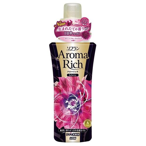 Lion Кондиционер для белья Aroma Rich Juliette, 0.52 л