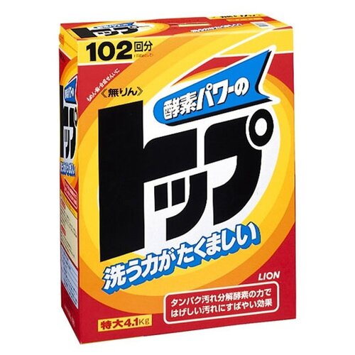 Стиральный порошок Lion Top Platinum - сила ферментов, 3.2 кг