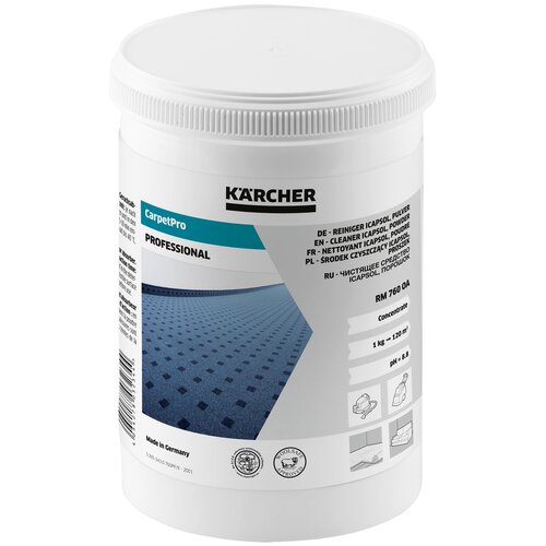 KARCHER Средство для чистки текстильных покрытий CarpetPro iCapsol RM 760 OA, 0.8 кг