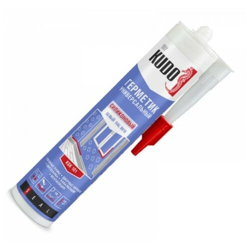 Герметик KUDO универсальный белый 280 мл