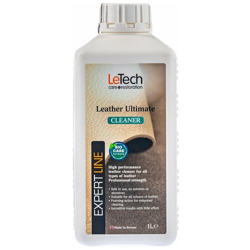 Чистящее средство для натуральной кожи, LeTech, Leather Ultimate Cleaner, 1000ml