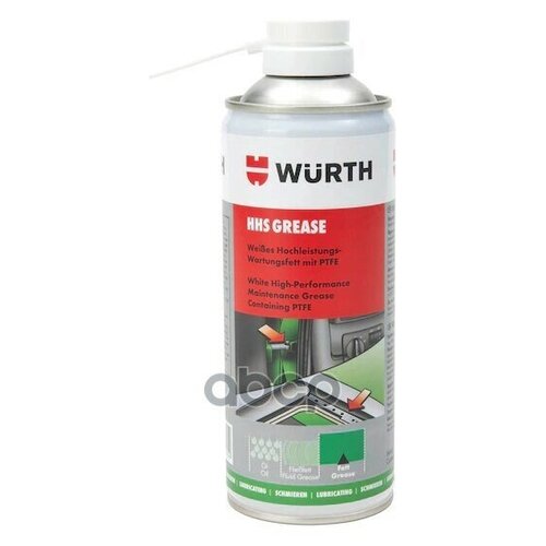 08931067 Спрей-Смазка Белая С Тефлоном 400мл Wurth WURTH арт. 08931067