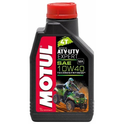 Полусинтетическое моторное масло Motul ATV-UTV Expert 4T 10W40, 1 л