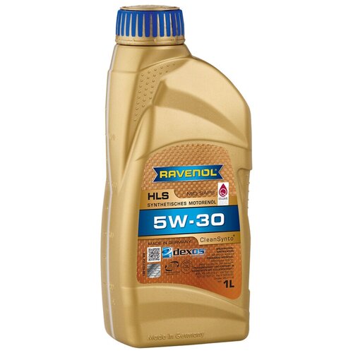 Синтетическое моторное масло Ravenol HLS SAE 5W-30, 4 л