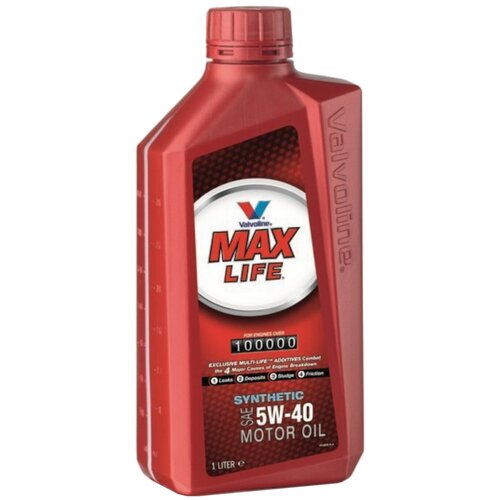 Синтетическое моторное масло VALVOLINE MaxLife Synthetic 5W-40, 4 л