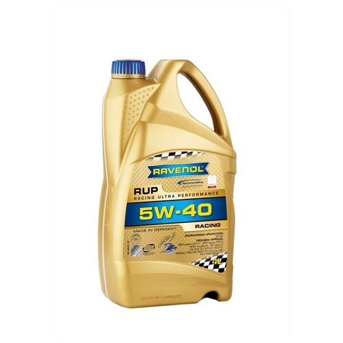 Синтетическое моторное масло Ravenol RUP Racing Ultra Performance SAE 5W-40, 4 л