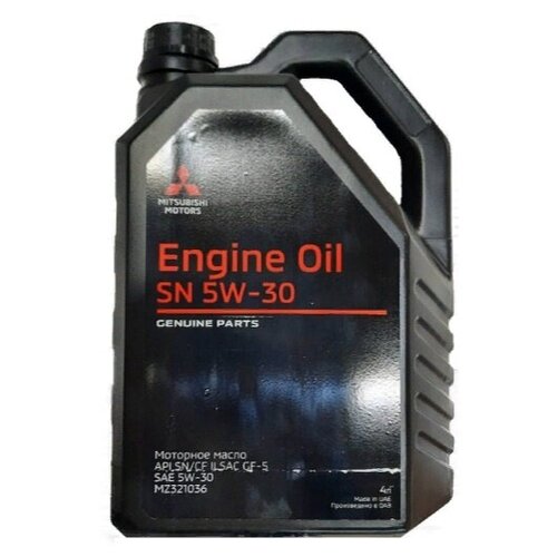 Синтетическое моторное масло Mitsubishi 5W-30 SN/CF, 1 л