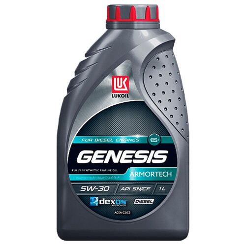 Моторное масло ЛУКОЙЛ Genesis Armortech Diesel 5W-30, 4 л