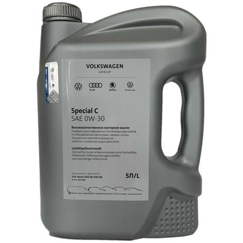 Синтетическое моторное масло VOLKSWAGEN Special C 0W-30, 1 л