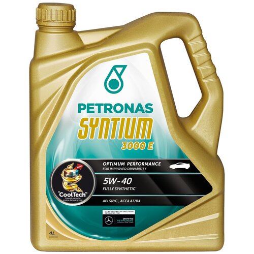 Синтетическое моторное масло Petronas Syntium 3000 E 5W40, 5 л
