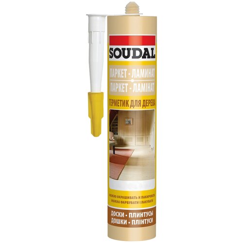 Герметик Soudal паркетный 280 мл. вишня/ольха