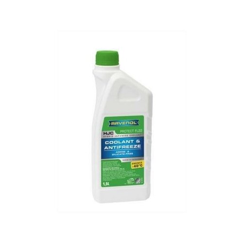Антифриз Готовый К Прим. Зеленый Ravenol Hjc Hybrid Japanese Coolant Premix -40° Ravenol арт. 4014835755918