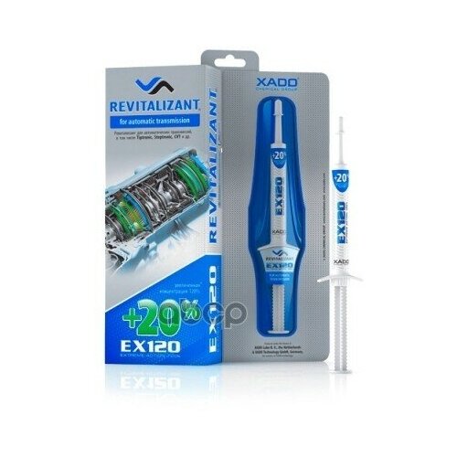 XADO Revitalizant EX120 для АКПП шприц 8 мл