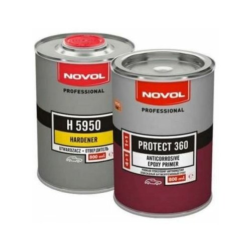 Novol Грунт Эпоксидный с отверд. 0,8л и 0,8л PROTECT 360