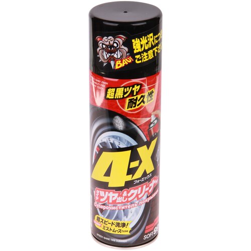 SOFT99 Очиститель покрышек 4-X, 470 мл