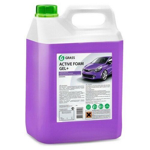 Активная пена "Active Foam Gel +" (канистра 6 кг) GRASS 113181