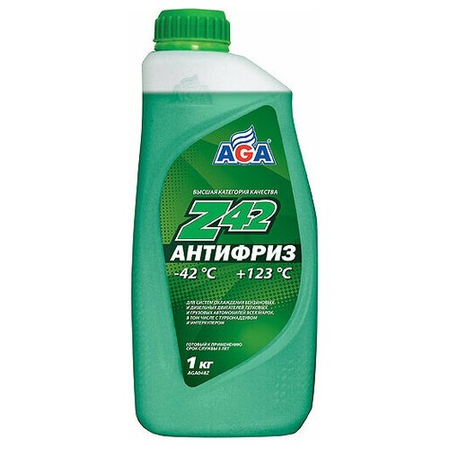 Антифриз Aga, 1 кг, зеленый, 048Z