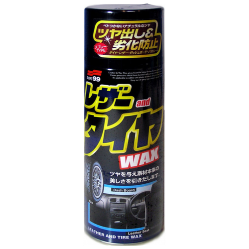 Leather & Tire Wax Полироль для кожи, резины, пластмассы, 420 мл