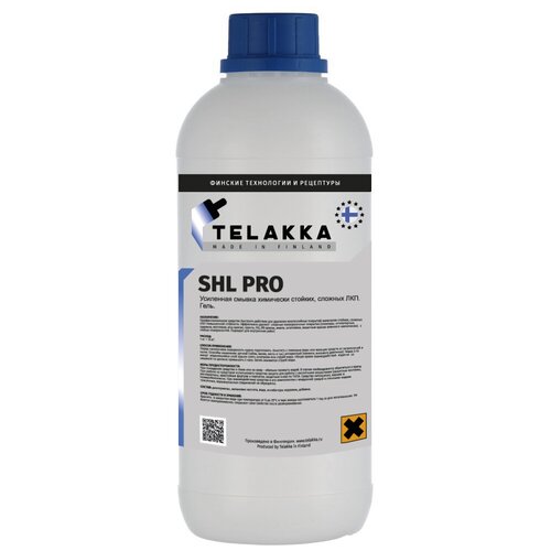 Усиленная смывка химически стойких, сложных ЛКП TELAKKA SHL PRO 1кг
