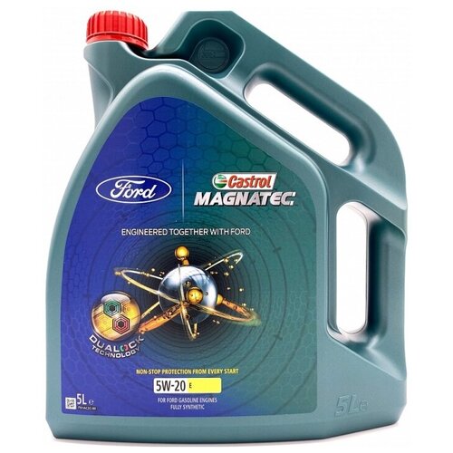 Castrol 15D633 Масло моторное синтетическое "Magnatec E 5W-20", 5л