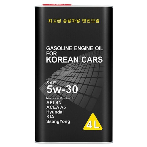 Масло моторное Fanfaro Kia Hyundai 5W30 API SN, ACEA A5, meets (синт) 4л ж/б FF6714-4ME 0510000441