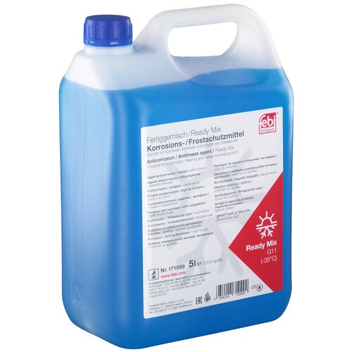 Антифриз [синий] type g11 готовый (-35°c) 5л. /made in eu/ Febi 171999