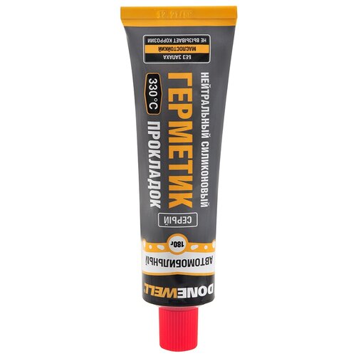 Герметик формирователь прокладок DONEWELL термостойкий серый 180 г DGT-215