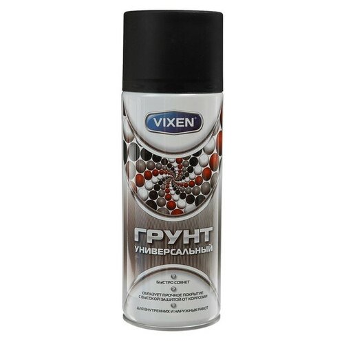 Vixen Грунт универсальный VIXEN черный, аэрозоль, 520 мл Vixen - 2