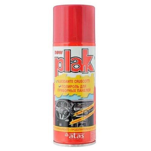 5101_полироль! Салона Plak 200 Мл Аэрозоль, Глянцевый, Клубника PLAK арт. 5101