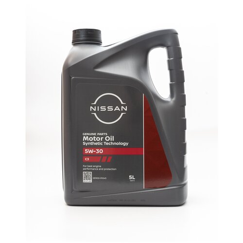 Масло моторное Nissan Motor Oil 5w-30 C3 5л синтетическое
