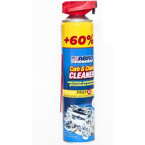 ABRO Очиститель карбюратора PROF XL 650 мл спрей помощник ABRO MASTERS