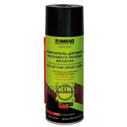 ABRO MAF-450-AM-RE Очиститель ДМРВ Abro Masters 450 мл