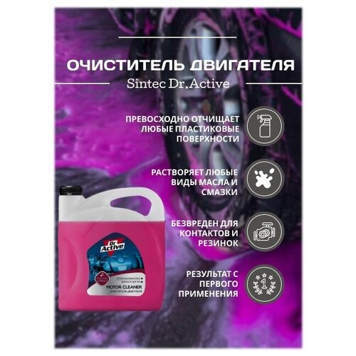 Очиститель двигателя Sintec Dr.Active Motor Cleaner 5.8 кг